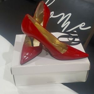 Nine West, Red Patent Heels ~ Size 8.5